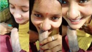 ராஞ்சி பெண் கணவனின் டிக்-ஐ வாயில் எடுத்தாள்